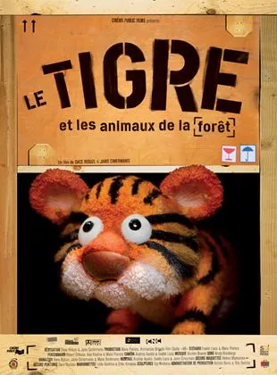Affiche du film Le Tigre et les animaux de la forêt