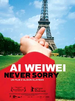Affiche du film Ai Weiwei: Never Sorry