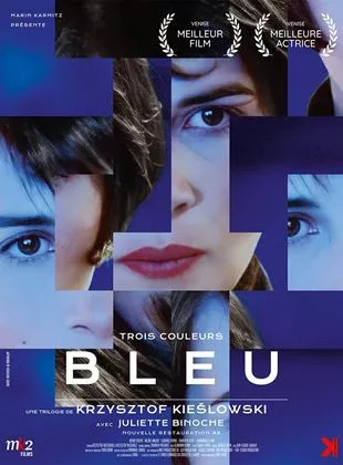 Affiche du film Trois couleurs - Bleu