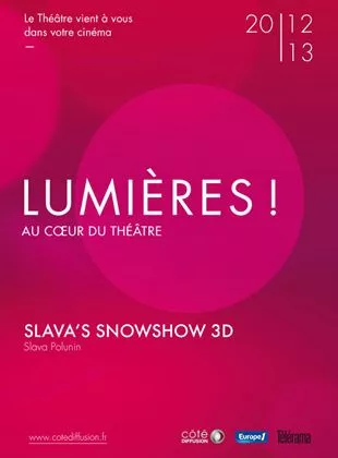 Affiche du film Slava snowshow en 3D (Côté diffusion)