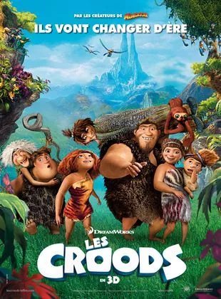 Affiche du film Les Croods