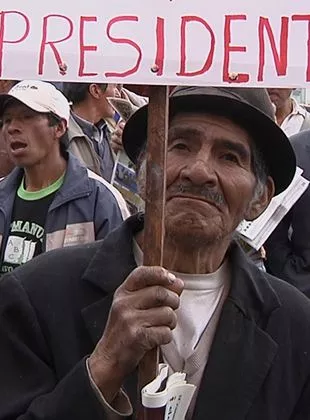 Affiche du film Ecuador une politique au-delà de l'utopie