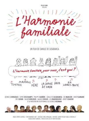 Affiche du film L'Harmonie Familiale