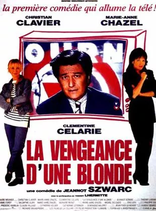 Affiche du film La Vengeance d'une blonde