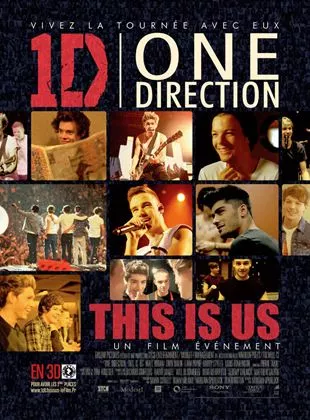 Affiche du film One Direction Le Film