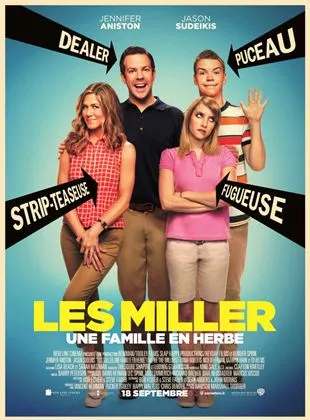 Affiche du film Les Miller, une famille en herbe