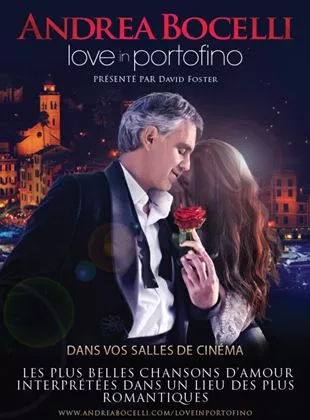 Affiche du film Andrea Bocelli - L'amour à Portofino (Côté Diffusion)