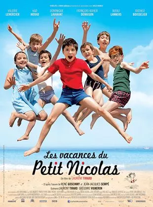 Affiche du film Les vacances du Petit Nicolas avec Kad Merad