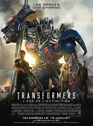 Affiche du film Transformers 4 : l'âge de l'extinction