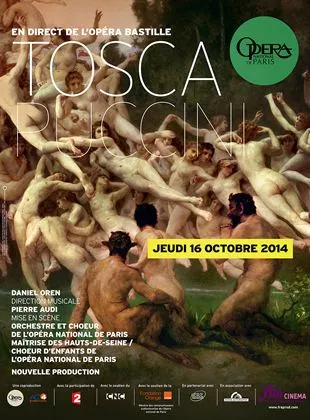 Affiche du film Tosca (UGC Viva l'opéra - FRA cinéma)