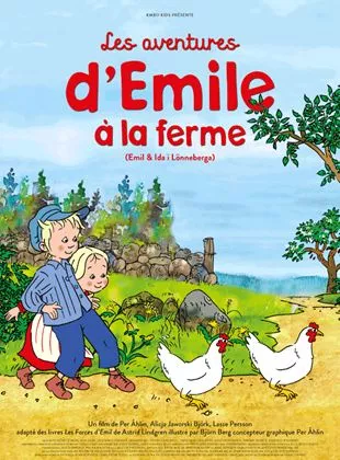 Affiche du film Les aventures d'Emile à la ferme