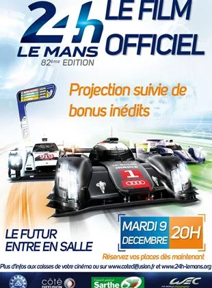 Affiche du film 24h du Mans 2014 (Côté Diffusion)