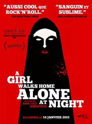 Affiche du film A Girl Walks Home Alone At Night