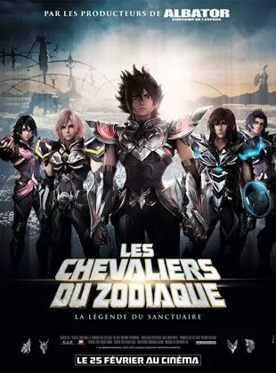 Affiche du film Les Chevaliers du Zodiaque - La Légende du Sanctuaire