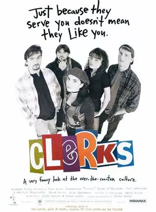 Affiche du film Clerks, les employés modèles