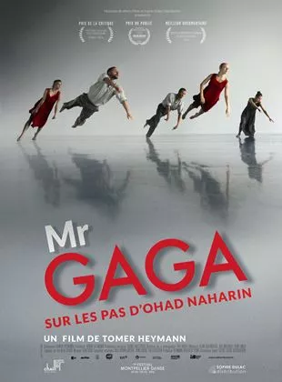 Affiche du film Mr Gaga, sur les pas d'Ohad Naharin