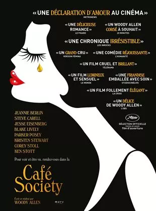 Affiche du film Cafe Society