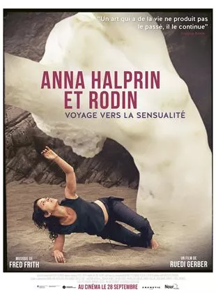 Affiche du film Anna Halprin et Rodin - Voyage vers la sensualité