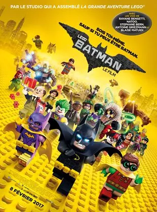 Affiche du film Lego Batman, Le Film