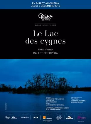 Affiche du film Le Lac des Cygnes (UGC VIVA L'OPERA-FRA CINEMA)