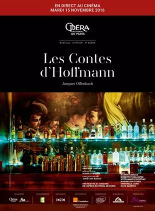 Affiche du film Les Contes d'Hoffmann (UGC VIVA L'OPERA-FRA CINEMA)