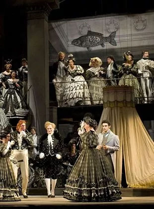 Affiche du film Les Contes d'Hoffmann (Royal Opera House)