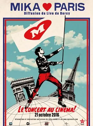 Affiche du film Concert Mika Love Paris (CGR Events)