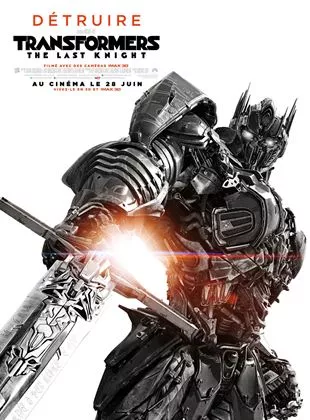 Affiche du film Transformers 5: The Last Knight
