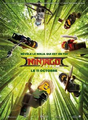 Affiche du film LEGO Ninjago : Le Film