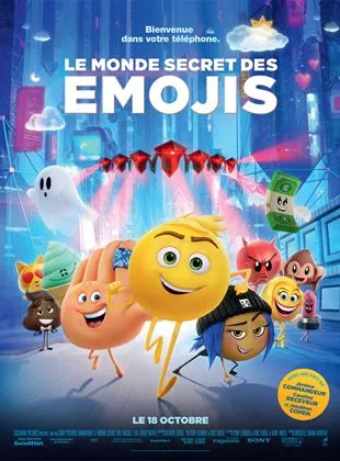 Affiche du film Le Monde secret des Emojis