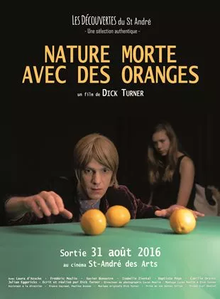 Affiche du film Nature morte avec des oranges - Court Métrage
