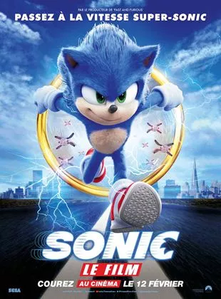 Affiche du film Sonic le film