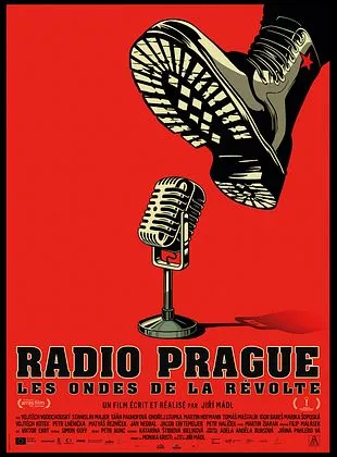 Affiche du film Radio Prague, les ondes de la révolte