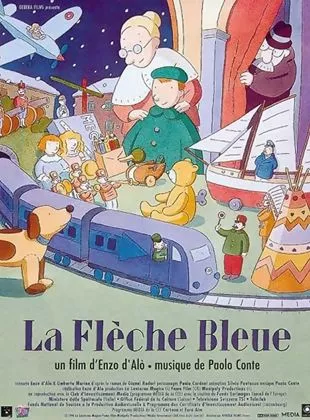 Affiche du film La Flèche bleue