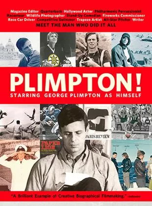 Affiche du film Plimpton! Starring George Plimpton as Himself