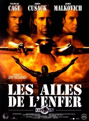 Affiche du film Les Ailes de l'enfer