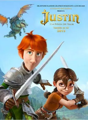 Affiche du film Justin et la Légende des chevaliers