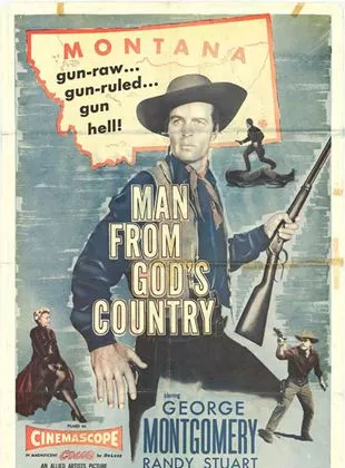 Affiche du film Le Bagarreur du Montana