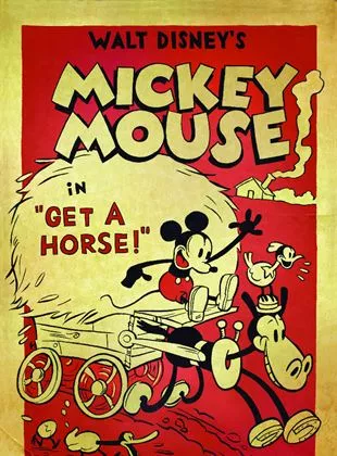 Affiche du film Mickey, à cheval ! - Court Métrage