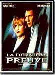 Affiche du film La Dernière Preuve