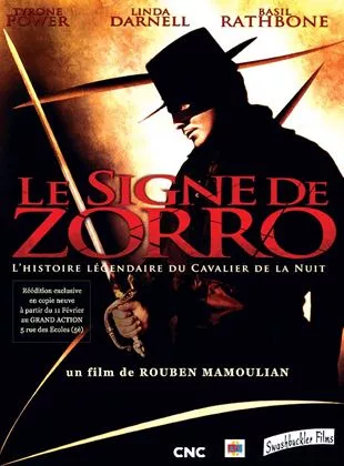 Affiche du film Le Signe de Zorro