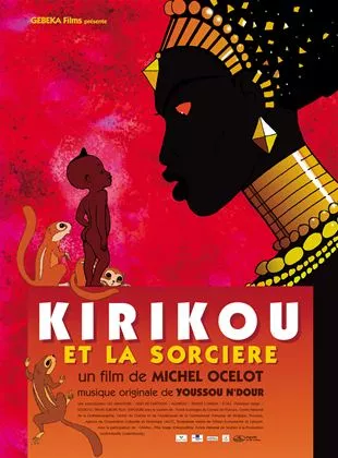 Affiche du film Kirikou et la sorcière