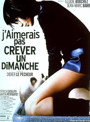 Affiche du film J'aimerais pas crever un dimanche