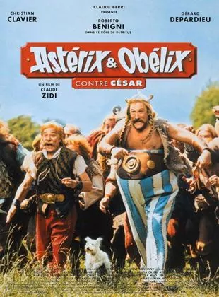Affiche du film Astérix et Obélix contre César