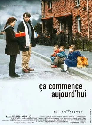 Affiche du film Ça commence aujourd'hui