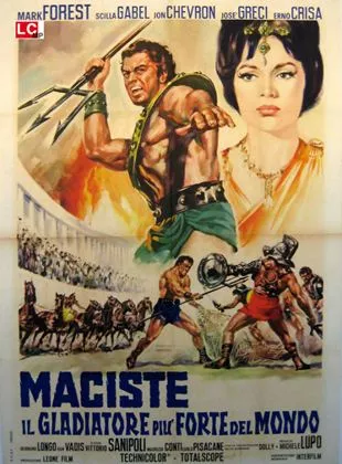 Affiche du film Maciste contre les géants