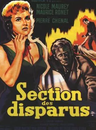 Affiche du film Section des disparus