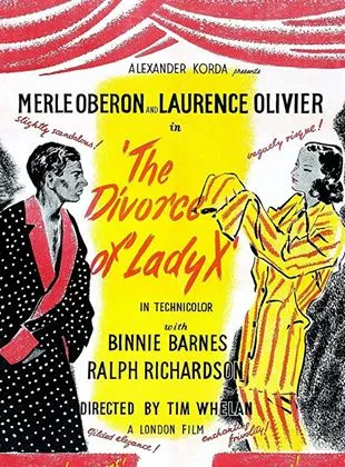 Affiche du film Le divorce de Lady X