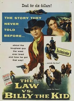 Affiche du film Billy le kid contre la loi
