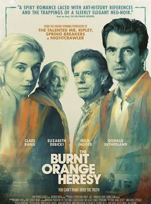 Affiche du film The Burnt Orange Heresy